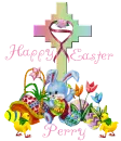 Happy Easter Cross-Perry