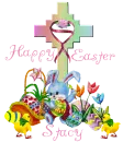 Happy Easter Cross-Stacy