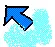 Blue cursor