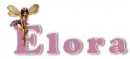Cute Fairy w/ name Elora