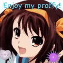 Haruhi Suzumiya- enjoy my proffy!