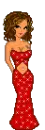 Brunette in Red Dress 3