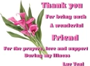 Thank you with Luv Toni