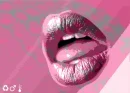 pink lips