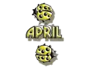 yellow traveling ladybugs april