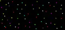 Black + Multicolored Dots