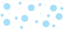 Blue + White Dots