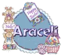 Araceli ... bunny stuff!