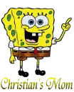 Christian's Mom with Spongebob