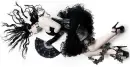 gothic with roses