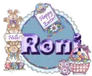 Roni ... bunny stuff