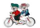 CREDDYS RIDEING A BIKE