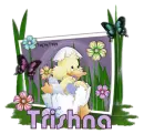 Framed Easter Duck - Trishna