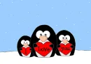 penguin i love you 