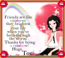 Toni Friends are Rainbows
