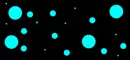 Blue + Black Dots