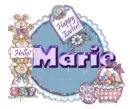 Marie ... bunny stuff