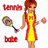 tennis babe