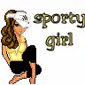 sporty girl