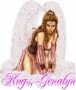 Fairy angel w/ HUGS,GENALYN