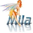 Butterfly angel fairy w/name