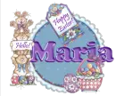Maria ... bunny stuff