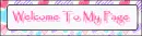 Welcome To My Page