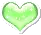 TINY GREEN HEART