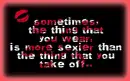 the thing that you wear