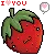 i love strawberry