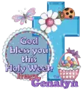 Holy Week ... Genalyn