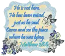 Matthew 28:6