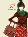 cute kawaii girl