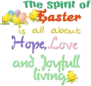 the spirit of Easter..
