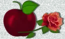 apple and rose