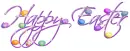 Purple Easter Egg Banner