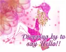dropping by to say hello