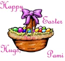 Happy Easter Hugs, Pami easter basket