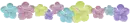 Colored flowers