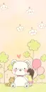 BUNNY GIRL AND BEAR