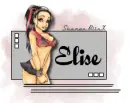 Elise name tag