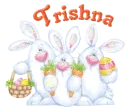 Comic Easter Bunnies - Trishna