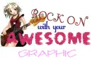 rock on with your graphic!