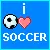 I love soccer
