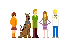 Scooby Doo and the gang