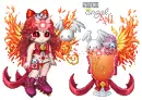 snow angel ani red