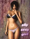 shy sexy girl