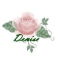 pink painted rose