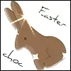 Sparkly Easter bunny