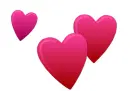 pink hearts